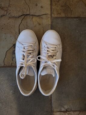Cole Haan White Leather Athletic Sneakers